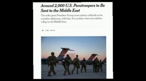 📰 Пентагон направил на Ближний Восток еще 2000 десантников — New York Times

Как сообщила газета, П