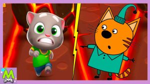 Три Кота против Говорящего Тома.Путешествия во Времени Котиков.Кто Круче и Быстрее