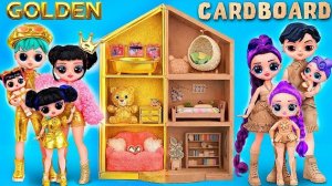 K-Pop Охотницы на Демонов: картонная, пушистая и золотая семья!