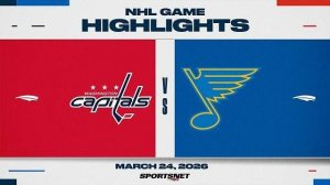 Обзор матча НХЛ | Сент-Луис - Вашингтон (25.03.2026)