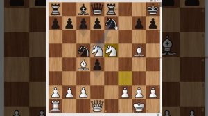 Знаменитая шахматная ловушка_ покажу, зачем белые не бьют пешку на _d4_, а делают странный ход конем