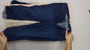 42551 Капри штаны женские, 5пак, 33D, секонд (extra) оптом