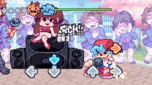 Прохождение фнф Week 6 нормально