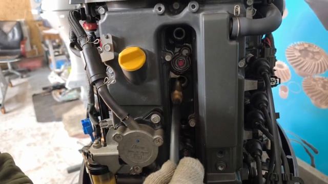 Арт 739. Замер компрессии Yamaha F90. 2014 г. смотреть онлайн