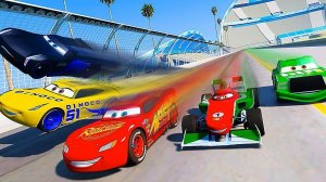 МУЛЬТИКИ ПРО МАШИНКИ 🚗 МОЛНИЯ МАКВИН И НОВАЯ ТРАССА ВО ФЛОРИДЕ. ГОНКА ПО САМОМУ БЫСТРОМ ТРЕКУ 🔉