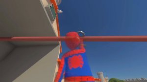 СУПЕРГЕРОИ ВЫБРАЛИСЬ НА СВОБОДУ! ПЛАСТИЛИНОВЫЙ ПОБЕГ ИЗ ТЮРЬМЫ В HUMAN FALL FLAT