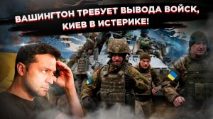 Тройной удар по Киеву: США требуют Донбасс, Европа не платит, украинцы хотят мира!