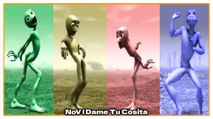 Зелёный Человек Танцует Dame Tu Cosita Music Video 2025 Гумибер и Сиреноголовый #83 в Tiles Hop