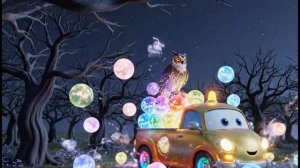 Золотой грузовичок спасает Новый год 🎅✨ Волшебное приключение для детей | Мультик про машинки