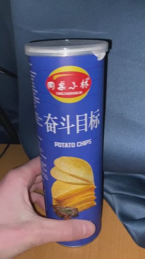 TONGZHUOXIAOLIN - НОВЫЙ ЗАВОЗ ЧИПСОВ РОСИИЮ ИЗ КИТАЯ!POTATO CHIPS СО ВКУСОМ БАРБЕКЮ В ТУБЕ!КАРТОФЕЛЬ