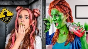 Влад А4 ЗОМБИ Стала Нашей НЯНЕЙ ! в игре майнкрафт