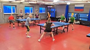 отбор Хусаинов/Рогозина (881) - Далида/Кузнецова (943) настольный теннис 22.03 Парный МИКСТ турнир