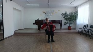 С.Сметанин обр.РНП "Раз полоску Маша жала" исп.Шмидт Анастасия