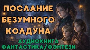 АУДИОКНИГА ФАНТАСТИКА/ФЭНТЕЗИ: ПОСЛАНИЕ БЕЗУМНОГО КОЛДУНА СЛУШАТЬ