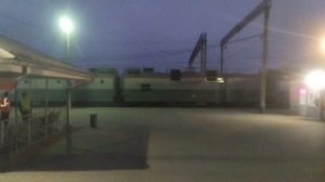 Вид с окна поезда Симферополь-Москва, станция Тимашевская