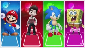 ГЛАВНАЯ БИТВА ГЕРОЕВ! 🍄🐾 ГУБКА БОБ против СОНИКА и ЩЕНЯЧЬЕГО ПАТРУЛЯ! Мультик Игры 🏆