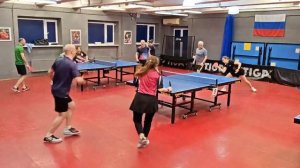 II ф. Садовников/Южакова (1173) - Хусаинов/Рогозина (881) настольный теннис 22.03 Парный МИКСТ