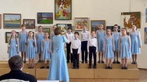 150.Вокально - хоровой ансамбль ”Камерата”, г. Москва. Кошкин дом (музыка А. Ларина  слова народные)