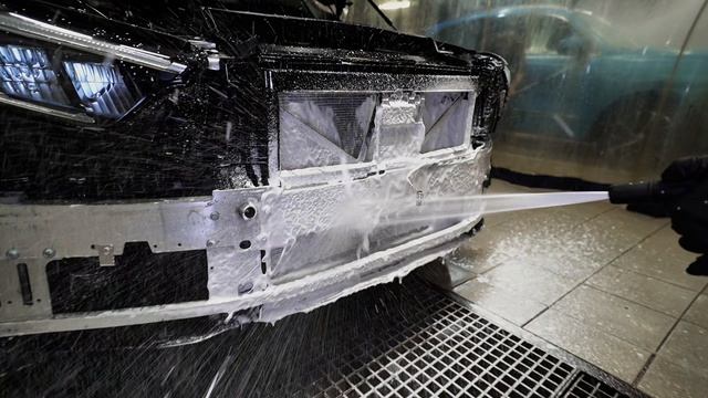 Мойка радиатора авто со снятием бампера