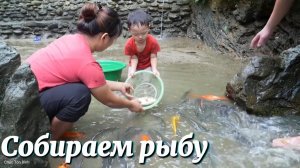 Добытая рыба отправляется на рынок.