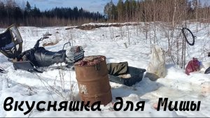 ТАЁЖНЫЙ БЫТ. Завожу приваду на медведя .Март 2026.