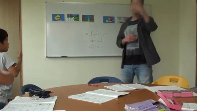 In Front Of, Behind, Between  Teachers Video