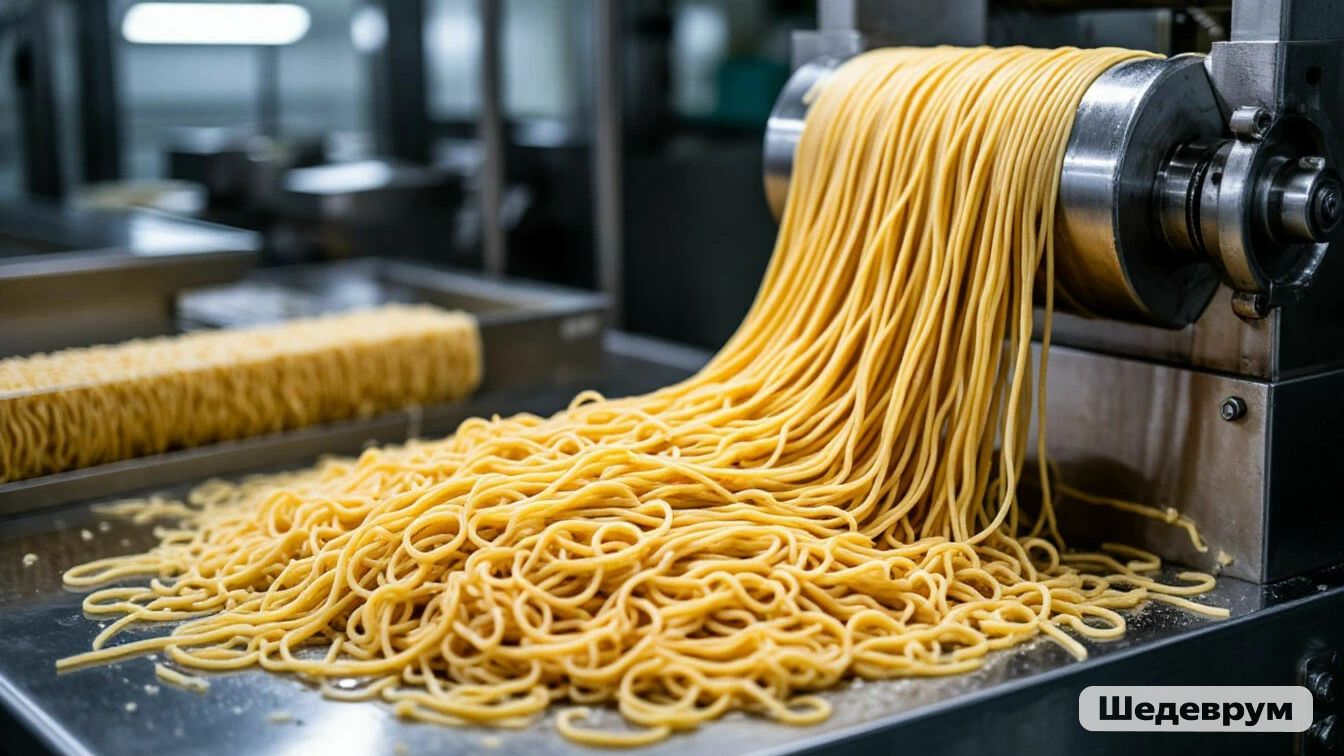 Производство лапши быстрого приготовления