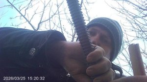 Установка распылителя на другой конец поливного шланга