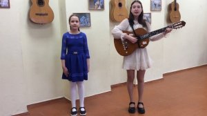 Речка голубая-Лиза и Соня Гагарины