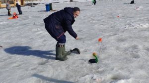 поимки форели.