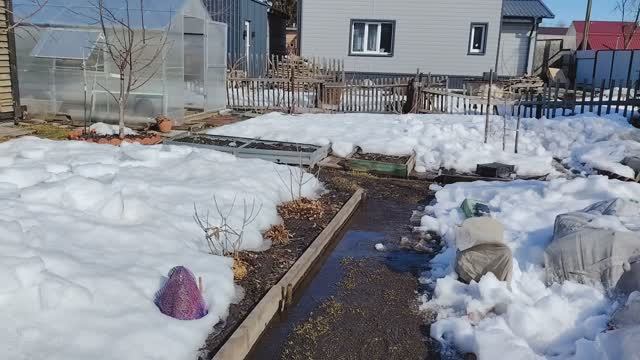 Все печально в этом году. Топит участок.