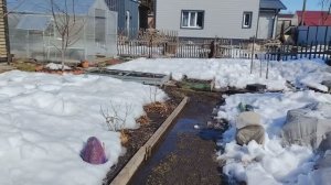 Все печально в этом году. Топит участок.