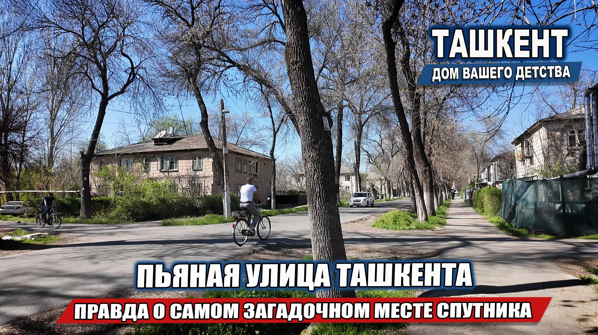 ЛЕГЕНДАРНАЯ ПЬЯНАЯ УЛИЦА ТАШКЕНТА. ПРАВДА О САМОМ ЗАГАДОЧНОМ МЕСТЕ СПУТНИКА.