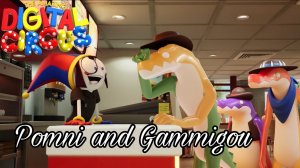 Встреча Помни и Гаммигу "Удивительный Цифровой Цирк" Pomni and Gammigou "The Amazing Digital Circus"