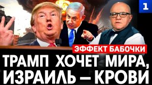 Трамп хочет мира, Израиль – крови