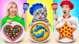 Кулинарный Челлендж с Котиком  Сумасшедшие Кулинарные Идеи