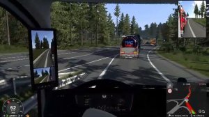 Euro Truck Simulator 2 #62  - Перевозка внедорожников 380км