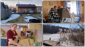 СЕГОДНЯ УБОРКА И ВАРЕНИКИ, А ЛЁШИК ПРОГУЛЯЕТ ВАС К БЕРЕГУ ОЗЕРА.