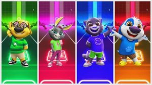 КТО ЛУЧШИЙ ТАНЦОР? 🐱🐶 ГОВОРЯЩИЙ ТОМ ПРОТИВ БЕНА И ХЭНКА! Мультик Игры для детей 🏆