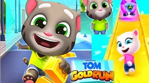 Говорящий Том бег за золотом.Бегите, прыгайте и мчитесь с Говорящим Томом в увлекательной погоне за