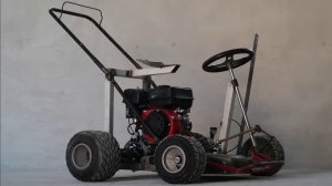 Самодельный карт из газонокосилки. часть 1