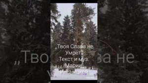 Твоя слава не умрет