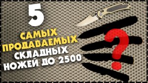 ТОП 5 ЛУЧШИХ Складных Ножей До 2500 / Какой Выбрать На Каждый День?