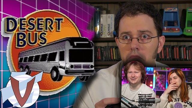 Реакция Ландау по Вызову на Desert Bus [AVGN 119 - RUS RVV] (Осторожно, МАТ! 16+)