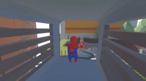 СУПЕРГЕРОИ СТАЛИ МЕЛКИМИ! ПЛАСТИЛИНОВЫЙ ПОБЕГ ИЗ ГИГАНТСКОГО МИРА В HUMAN FALL FLAT