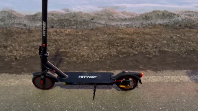 Распаковка и обзор электросамоката HITWAY H17 часть 2
