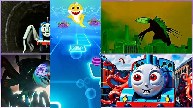 ПАРОВОЗИК ТОМАС-ПАУК И ЧУ-ЧУ ЧАРЛЬЗ: Битва Красного и Зеленого Поезда  Мультик 