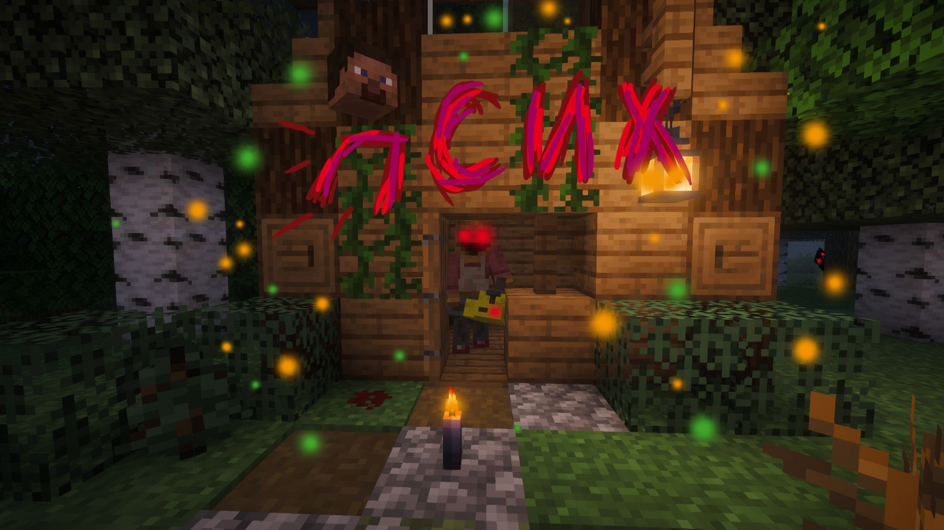 Майнкрафт но это выживание с психопатом