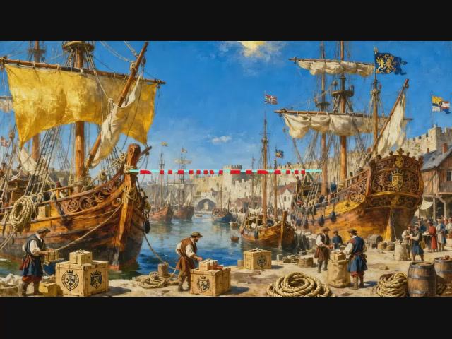 В нашу гавань заходили корабли