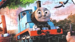 Паровозик Томас и друзья - собираем пазлы для детей на канале НИКИТА ТВ.